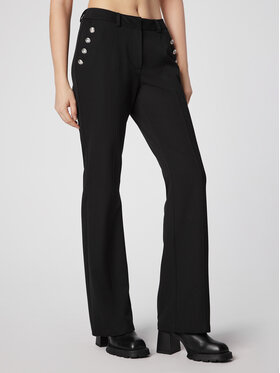 Simple Simple Stoffhose SPD500-03 Schwarz Regular Fit