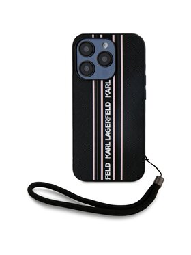 KARL LAGERFELD KARL LAGERFELD Etui na telefon iPhone 15 Pro Czarny