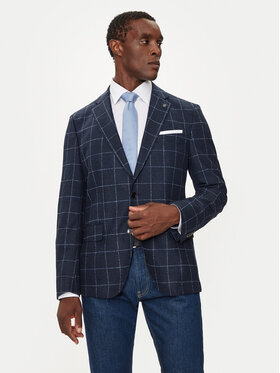 BOSS Boss Bleizers H-Hutson 50527998 Tumši zils Slim Fit