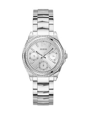 Guess Guess Hodinky GW0685L1 Stříbrná