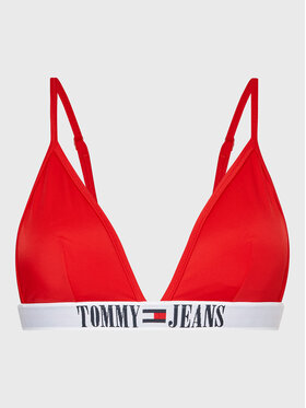 Tommy Jeans Tommy Jeans Bikini augšdaļa UW0UW04079 Sarkans