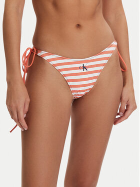 Calvin Klein Swimwear Calvin Klein Swimwear Dół od bikini LV00Q61215 Pomarańczowy