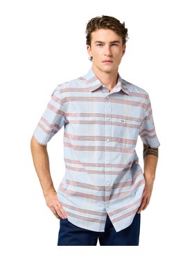 Wrangler Wrangler Camicia 112362756 Blu Regular Fit