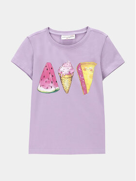 Coccodrillo Coccodrillo T-shirt WC4143217VGA Ljubičasta Regular Fit