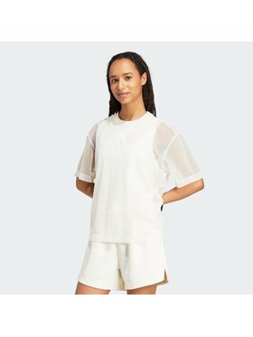 adidas adidas T-Shirt 151623 Biały Loose Fit