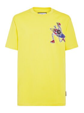 PHILIPP PLEIN PHILIPP PLEIN T-Shirt 2147 Žlutá Regular Fit