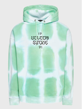 Volcom Volcom Sweatshirt Trippin Dye A4112306 Grün Loose Fit