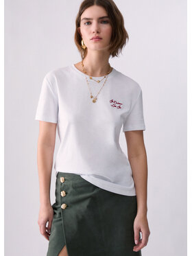 Liu Jo Liu Jo T-Shirt WF6348J6308L9374 Biały Regular Fit