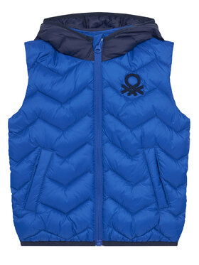 United Colors Of Benetton United Colors Of Benetton Жилет 2TWDGJ00G Голубий Regular Fit