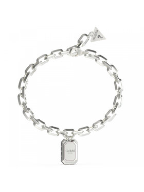 Guess Guess Náramek JUBB04261JWRHL Stříbrná