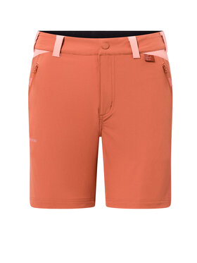 Viking Viking Szorty sportowe Spodenki Sequoia Bamboo Lady Pomarańczowy Regular Fit