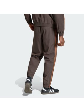 adidas adidas Spodnie materiałowe 159007 Brązowy Regular Fit
