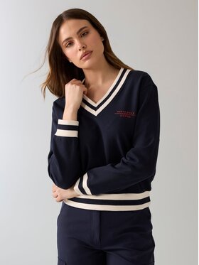 Guess Guess Mikina 182482 Světle modrá Classic Fit