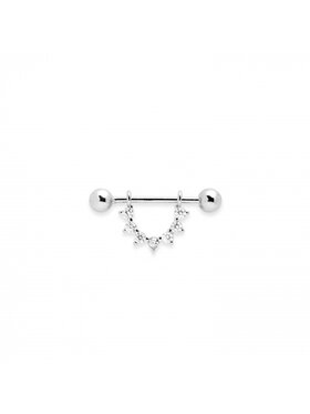 ANIA KRUK ANIA KRUK Piercing SRUKS0680 Srebrny