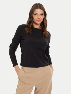 Tommy Hilfiger Tommy Hilfiger Πουλόβερ WW0WW40099 Μαύρο Regular Fit