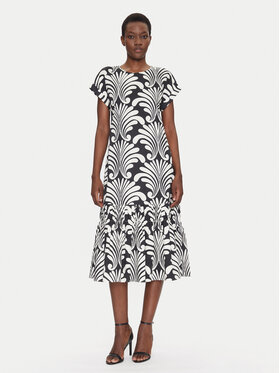 Luisa Spagnoli Luisa Spagnoli Kleid für den Alltag Passito 541798 Schwarz Regular Fit
