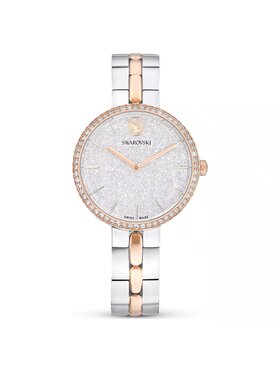 Swarovski Swarovski Zegarek Cosmopolitan 5742473 Srebrny