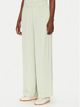 ViCOLO ViCOLO Bavlnené nohavice TD0008 Zelená Relaxed Fit