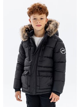 MINOTI MINOTI Kurtka zimowa 19coat54 Czarny Regular Fit