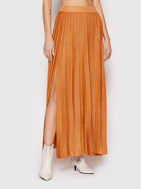 Patrizia Pepe Patrizia Pepe Plisseeseelik 8G0258/K016-J2U6 Oranž Regular Fit