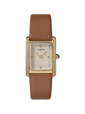Timex Timex Ρολόι TW2W63900 Καφέ