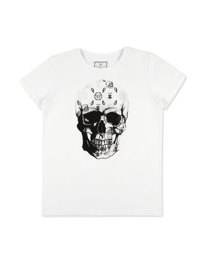PHILIPP PLEIN PHILIPP PLEIN T-shirt 3291 Bianco Regular Fit