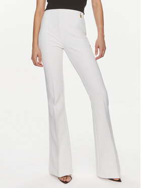 Elisabetta Franchi Elisabetta Franchi Pantaloni di tessuto PA-026-41E2-V250 Bianco Regular Fit