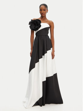 Babylon Babylon Estélyi ruha S00873 Fekete Regular Fit