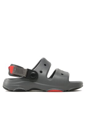 Crocs Crocs Sandały Classic All-Terrain Sandal Kids 207707 Szary