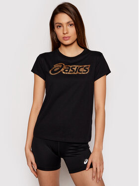 Asics Asics T-shirt Logo Graphic 2032B406 Nero Regular Fit