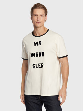 Wrangler Wrangler T-Shirt LEON BRIDGES W7D1EEC11 112328325 Écru Regular Fit