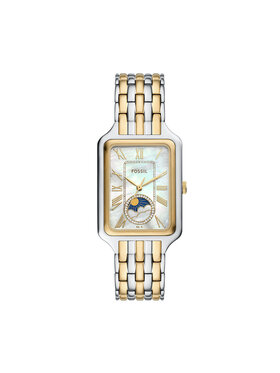 Fossil Fossil Zegarek Raquel ES5399 Srebrny