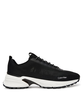 Calvin Klein Calvin Klein Tenisice Hike Runner Laceup Knit HM0HM02151 Crna