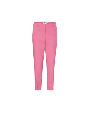 ICHI ICHI Spodnie damskie PANTALONE IHLEXI PA3 Różowy Regular Fit