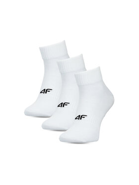 4F 4F Skarpety długie MIDSHOP ACCESSORIES Biały