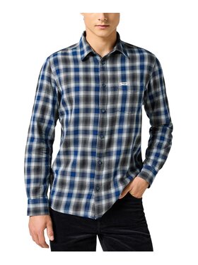 Wrangler Wrangler Camicia 112357226 Blu Regular Fit