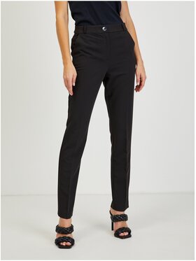Orsay Orsay Spodnie damskie 353127-660000__38 Czarny Straight Fit