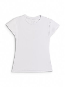4F 4F T-Shirt COMMERCIAL Biały Slim Fit
