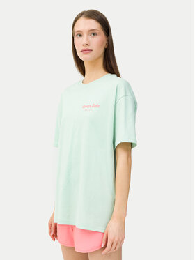4F 4F Tricou 4FWSS24TTSHF1265 Verde Oversize