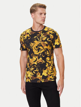 Versace Jeans Couture Versace Jeans Couture T-Shirt 79GAH6S0 JS515 Czarny Regular Fit