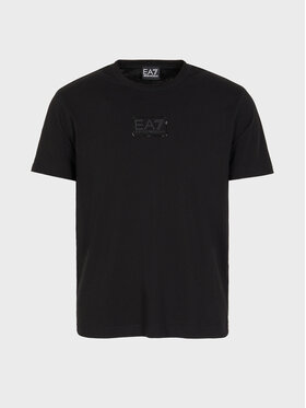 EA7 Emporio Armani EA7 Emporio Armani T-krekls 6RPT05 PJ02Z 1200 Melns Regular Fit