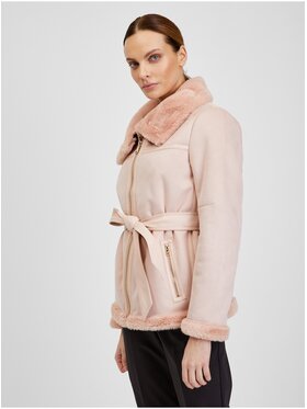Orsay Orsay Kurtka damska 845021232000__36 Różowy Regular Fit