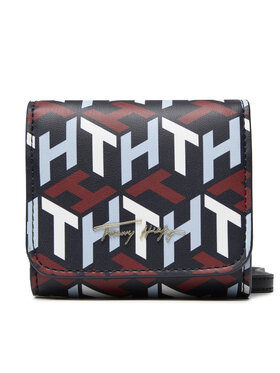 Tommy Hilfiger Tommy Hilfiger Geantă Iconic Tommy Mini Wallet Mono AW0AW10846 Bleumarin