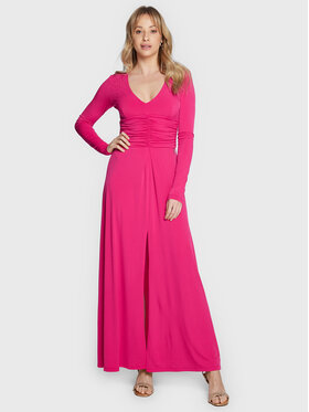 Blugirl Blumarine Blugirl Blumarine Večernja haljina RA3065-J6634 Ružičasta Slim Fit