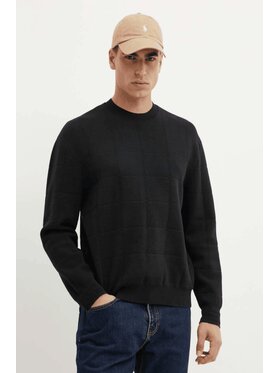 Armani Exchange Armani Exchange Sweter 6DZM6C ZM5AZ Czarny Regular Fit