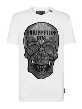 PHILIPP PLEIN PHILIPP PLEIN T-shirt 5805 Bianco Regular Fit