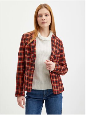 Orsay Orsay Marynarka 482453-660000__36 Czerwony Regular Fit
