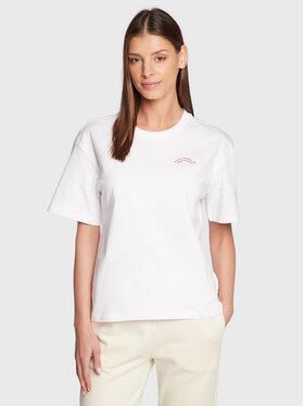 Outhorn Outhorn T-Shirt TTSHF094 Biały Relaxed Fit