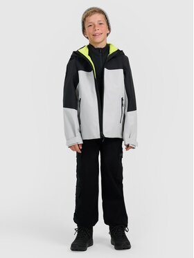 4F 4F Giacca di transizione 4FJRAW25TTJAM1014-25S Grigio Regular Fit