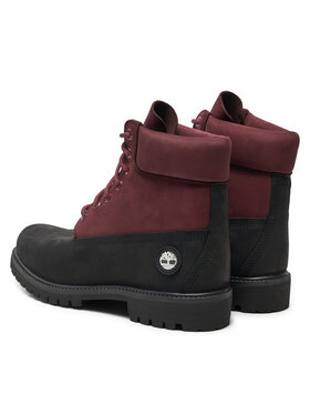 Timberland Pohodni čevlji 6 In Premium TB0A2P6WEJE1 Bordo Rdeča